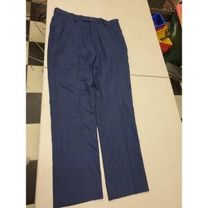 Banana Republic Slim Fit Dress Pants Mens 32x32 Blue Trousers Business Casual